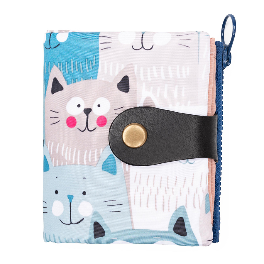 防水拉鍊短夾(材料包)/個