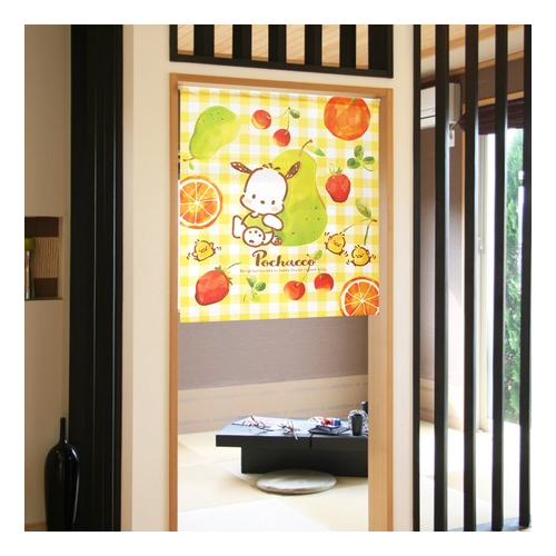 Sanrio PC 狗短門簾 85×90cm  水果市場 #CM21SD-92219