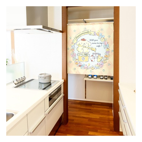 Sanrio 布甸狗短門簾 85×90cm  飲茶派對 #CM21SD-ARPC-
