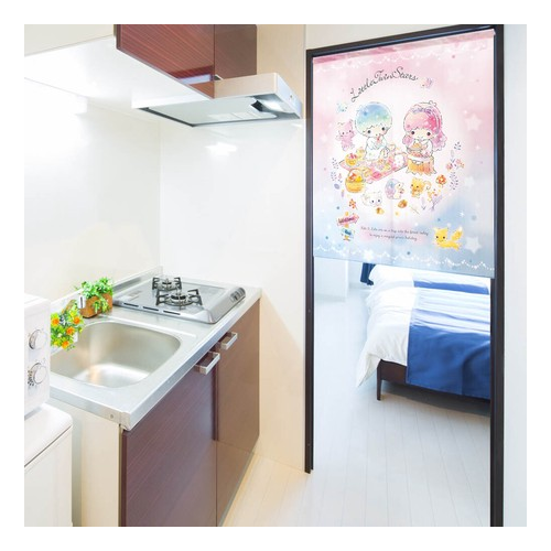 Sanrio Little Twin Stars 短門簾 85×90cm  魔法野餐 #CM21SD-92215