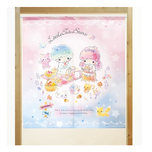 Sanrio Little Twin Stars 短門簾 85×90cm  魔法野餐 #CM21SD-92215