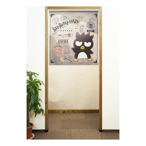 Sanrio XO 短門簾 85×90cm 美食 #CM21SD-92222