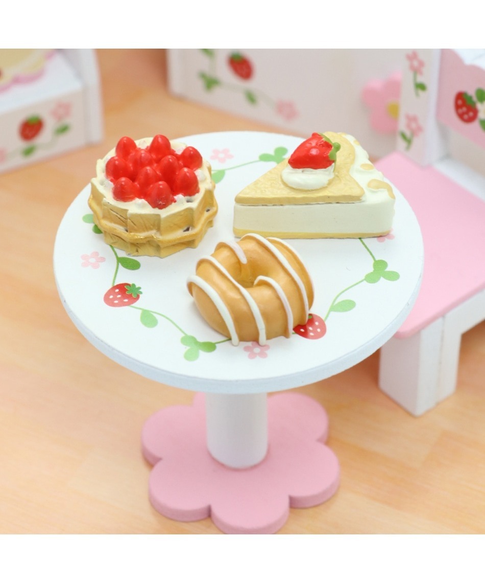 Mother Garden-微型屋 蛋糕店 3入蛋糕A、B、C款 手作模型