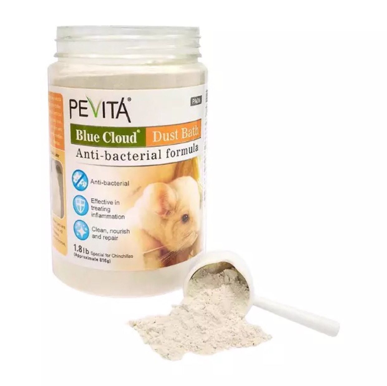 藍雲® 龍貓浴沙 (去菌配方) - 1.8lb