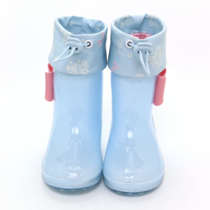 Mother Garden長筒雨鞋 花朵圖紋 17cm 18cm 19cm