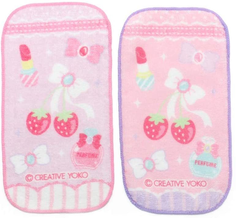 Mother Garden 口袋巾 化妝品花紋(2入)