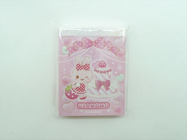 Usamomo 萌兔桃桃 迷你MEMO 萌兔桃桃 草莓兔