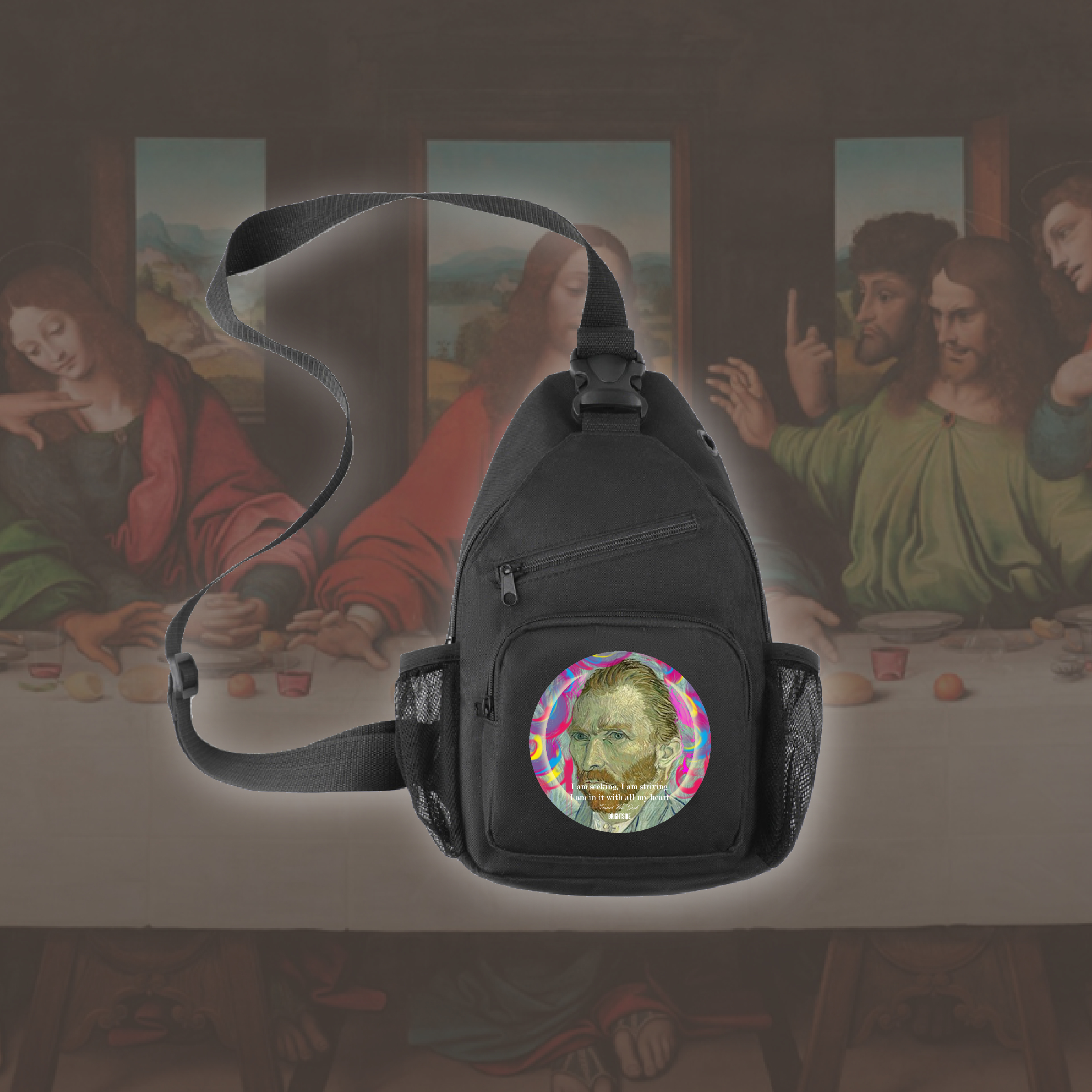 Brightside ®－梵谷自畫像 單肩包