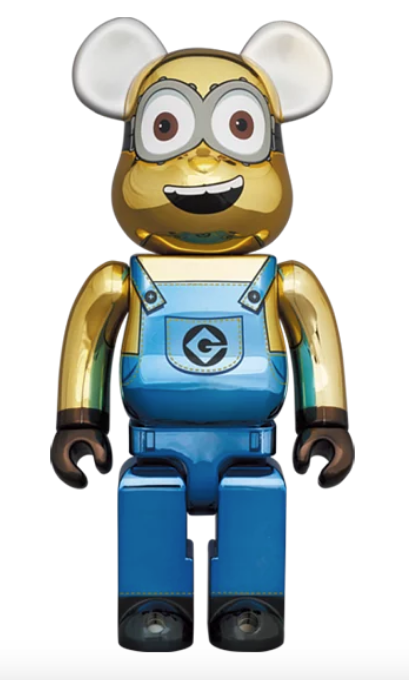 Bearbrick 1000% - DAVE CHROME Ver.