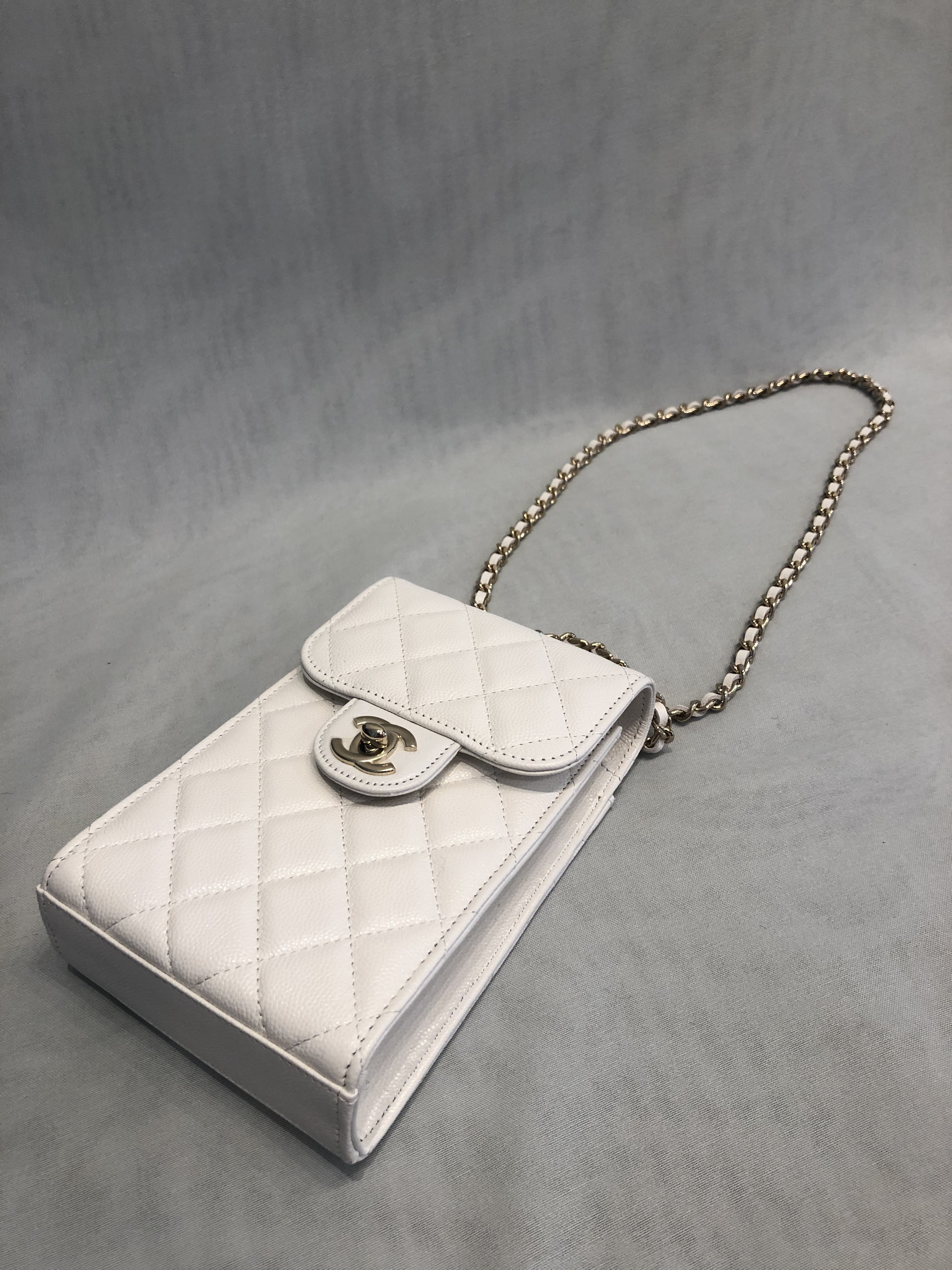 CHANEL CLASSIC CLUTCH WITH CHAIN