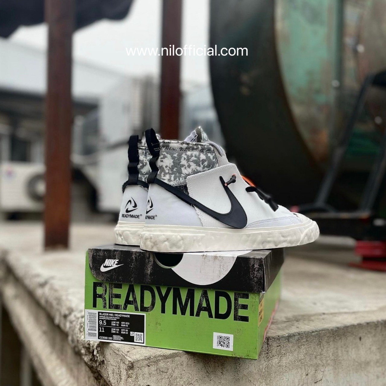 稀少現貨【Readymade x Nike】聯名限定解構高筒鞋