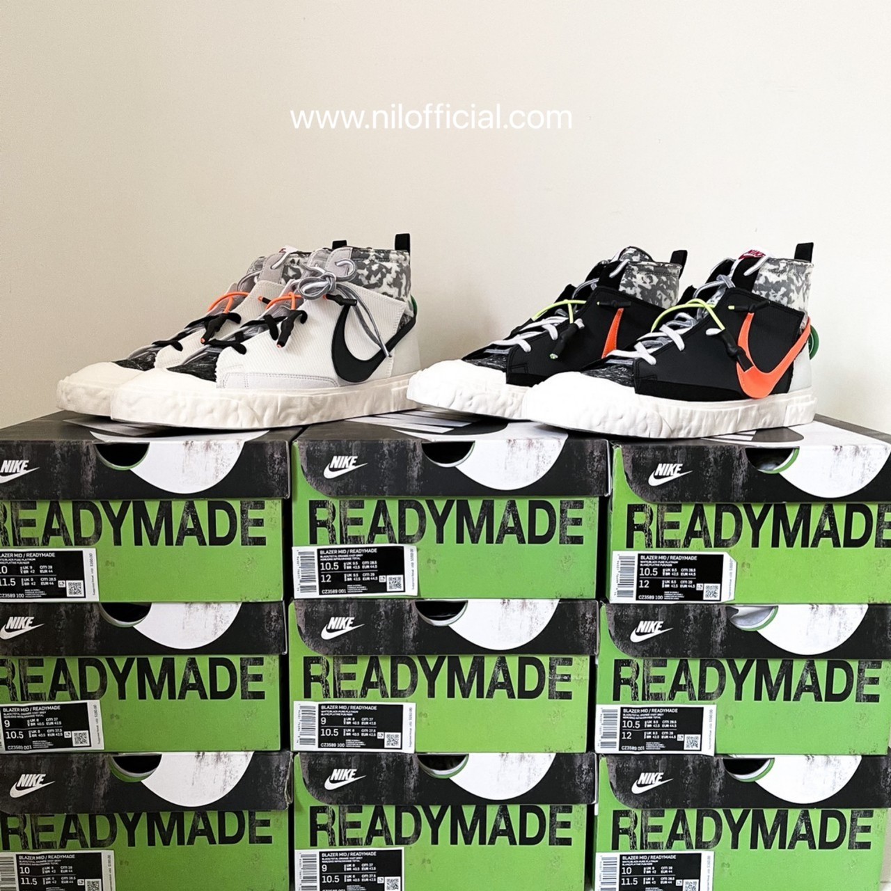 稀少現貨【Readymade x Nike】聯名限定解構高筒鞋