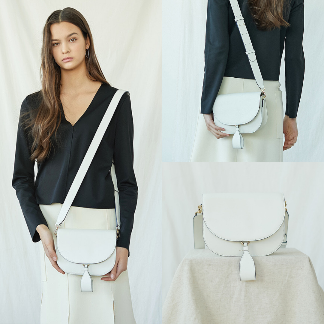 [Apink wear] GLAMGM Momo Bag (Ivory)