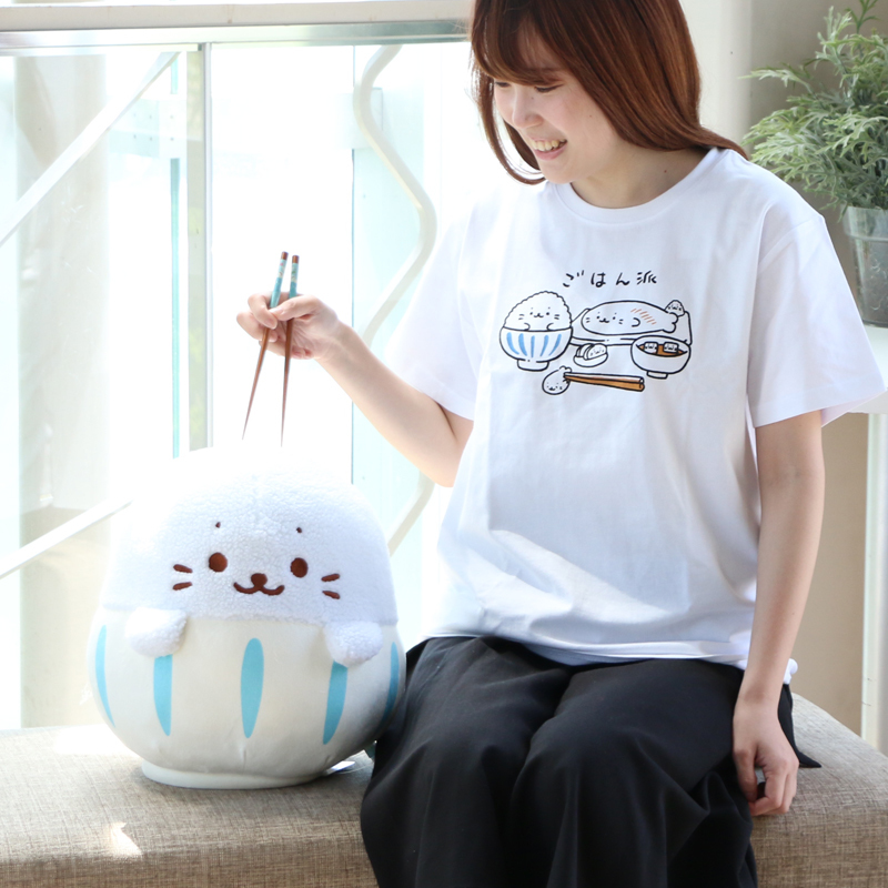 Sirotan  絨毛娃娃白米飯 ３０cm