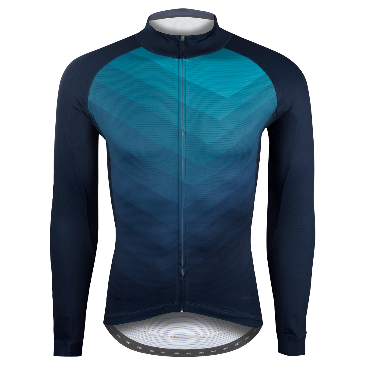 男款薄款長車衣 變色龍 藍