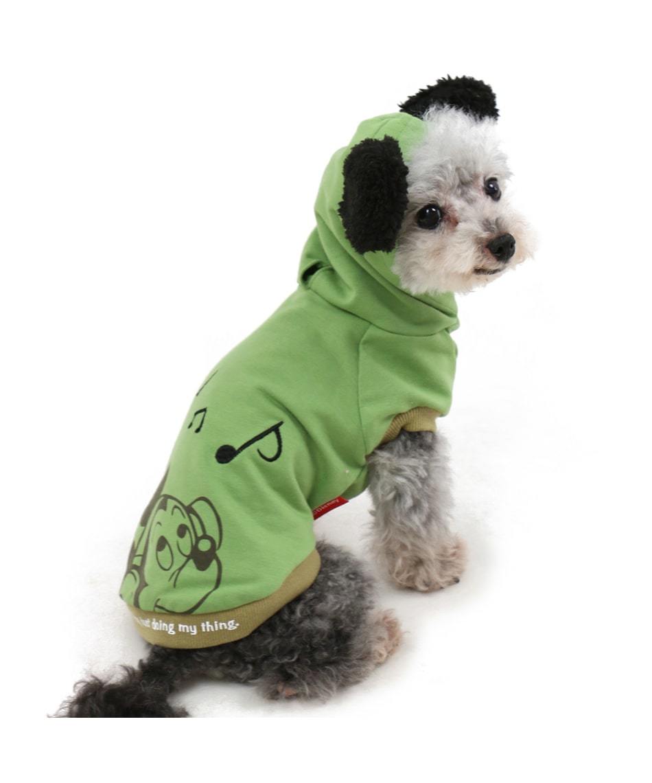 【PET PARADISE】 寵物衣服-連帽米奇 聽音樂 DS、SS、S