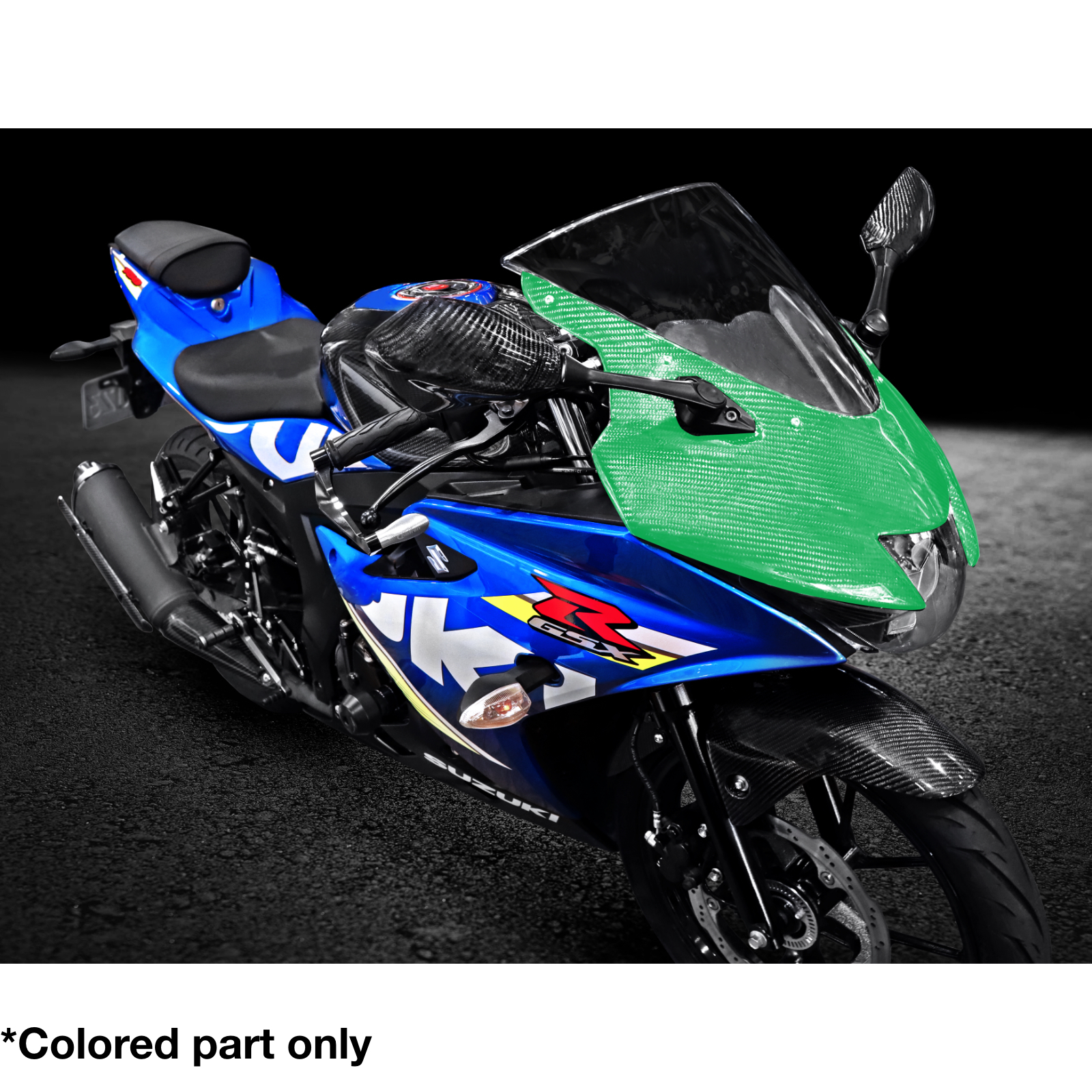 Carbon Fiber Windshield Suzuki GSX-R125 R150