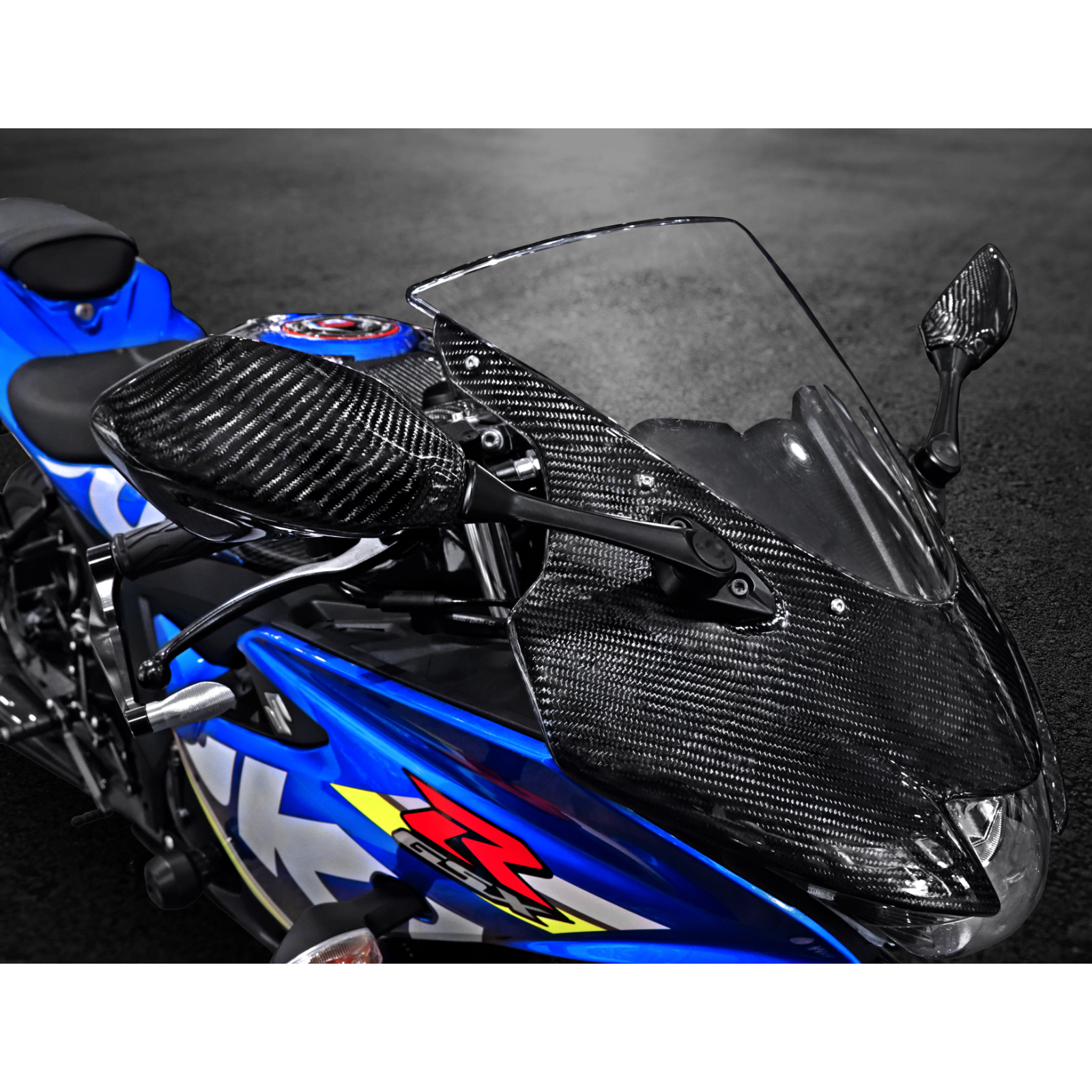 Carbon Fiber Windshield Suzuki GSX-R125 R150