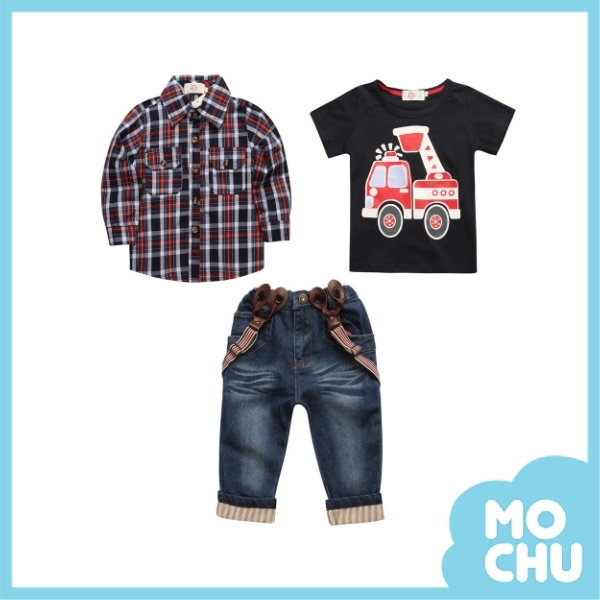 雅痞雲梯車三件組套裝