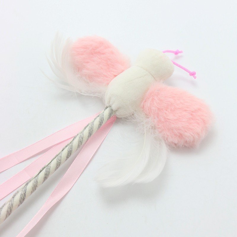 【PET PARADISE】 寵物玩具-逗貓棒 蝴蝶