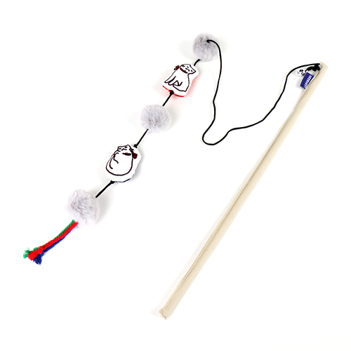 【PET PARADISE】寵物玩具-寵物天堂 逗貓棒  貓 (帶貓薄荷)