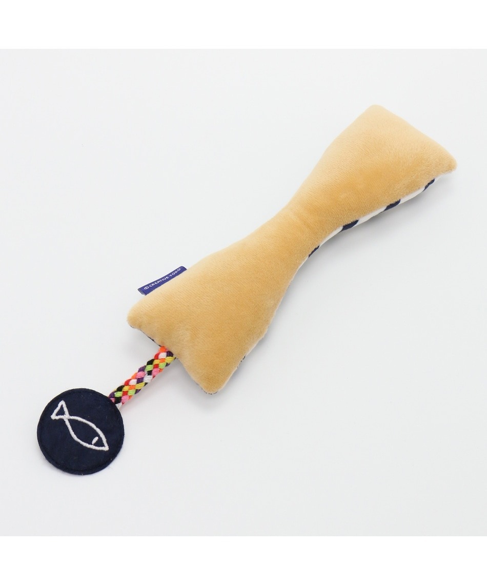 【PET PARADISE】 寵物玩具-寵物天堂 魚條紋藍 (帶貓薄荷)