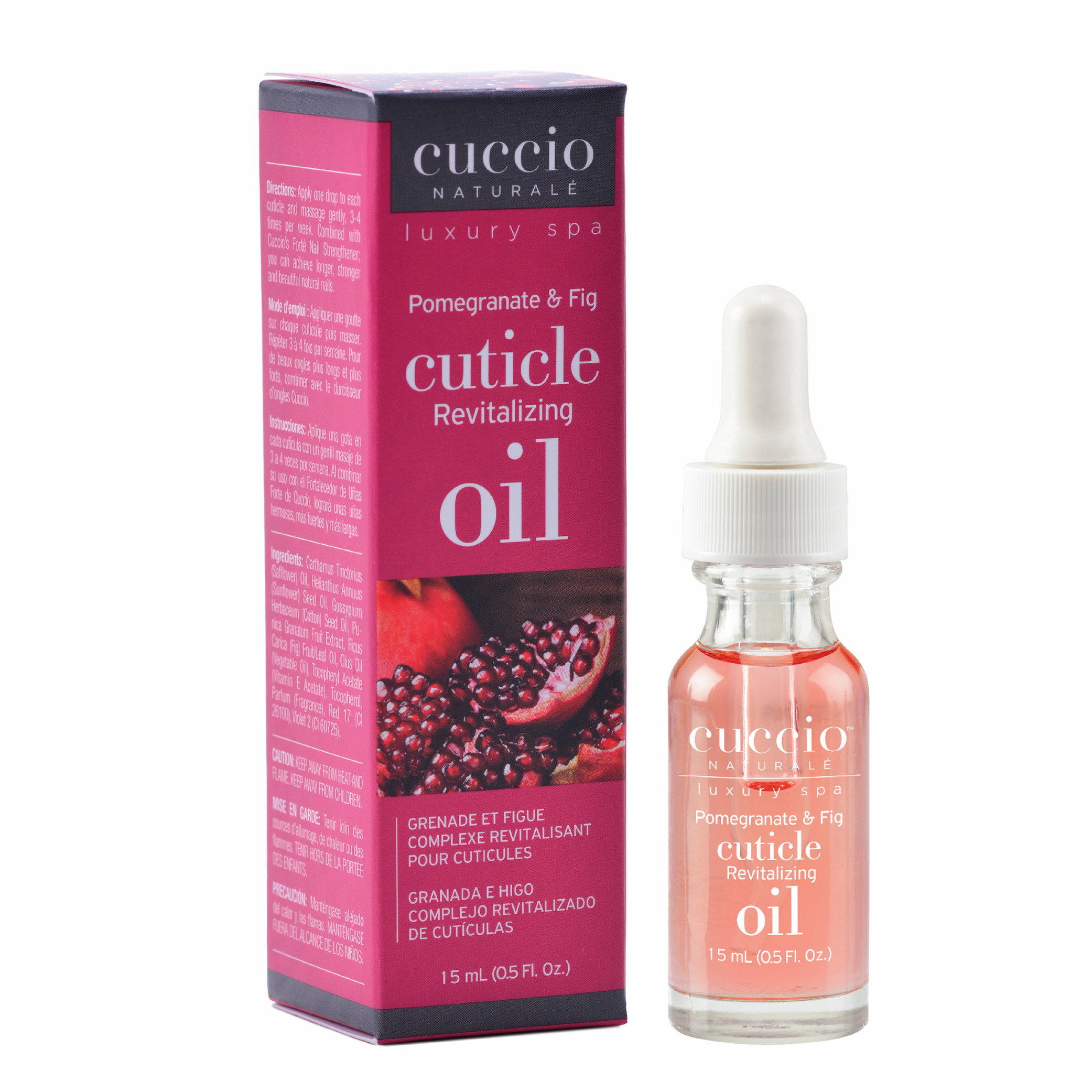 Cuccio Cuticle Oil 15ml (Pomegranate & Fig)