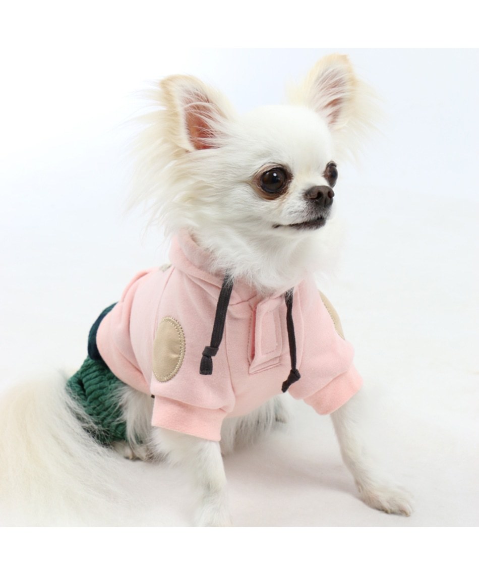 【PET PARADISE】 寵物衣服-全身衣 字母W 粉 DS、SS