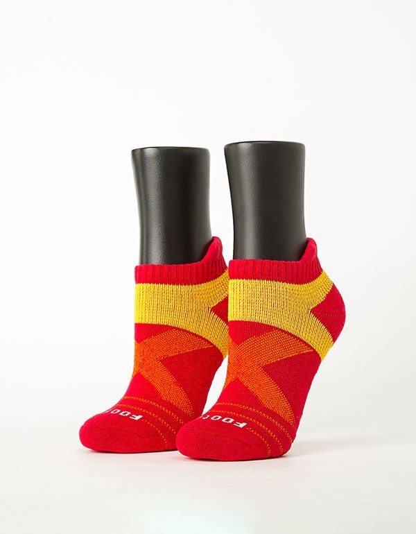 【Footer】X型雙向減壓足弓船短襪 T106M