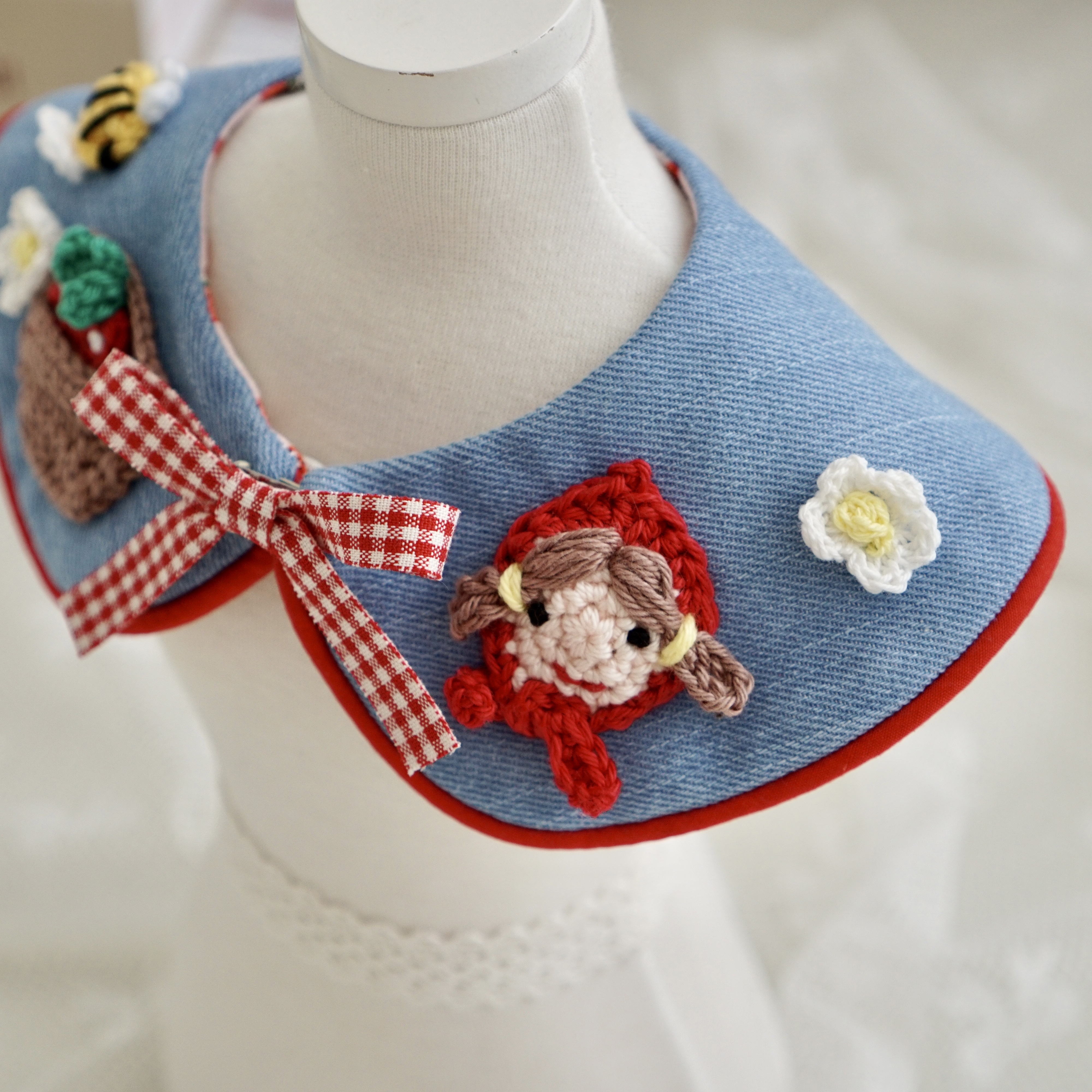 Bow Bow 紅帽女孩 脖圍