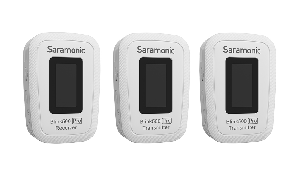 Saramonic楓笛 Blink500 Pro B2W(TXW+TXW+RXW) 一對二無線麥克風套裝