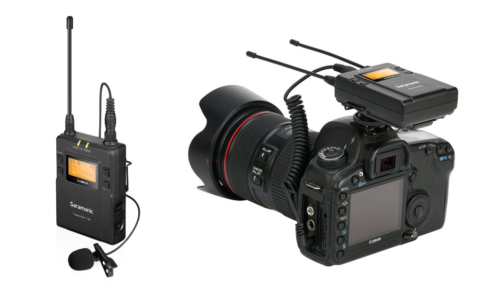 Saramonic楓笛 UwMic9 Kit1 (RX9+TX9) 一對一 無線麥克風套組