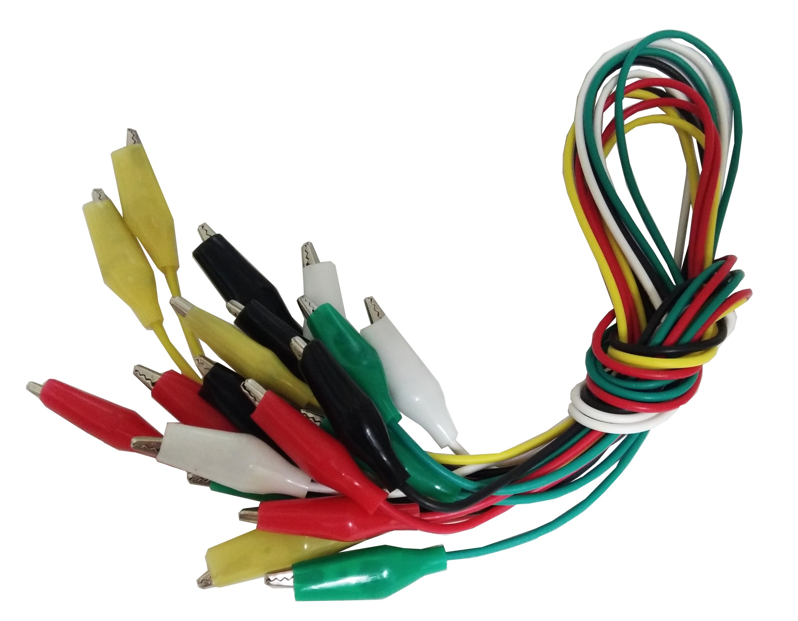 Micro:bit 鱷魚夾 50cm (一組十條)