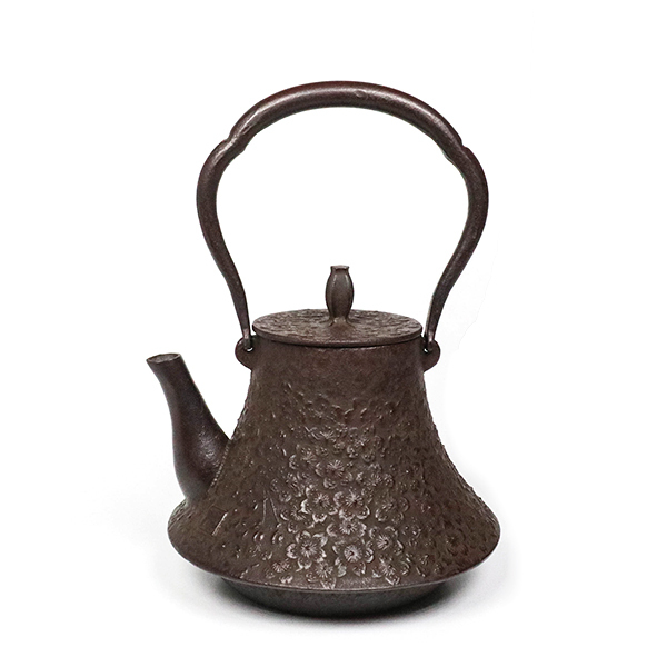 【佐藤勝久】富士型 櫻 鐵壺0.9L