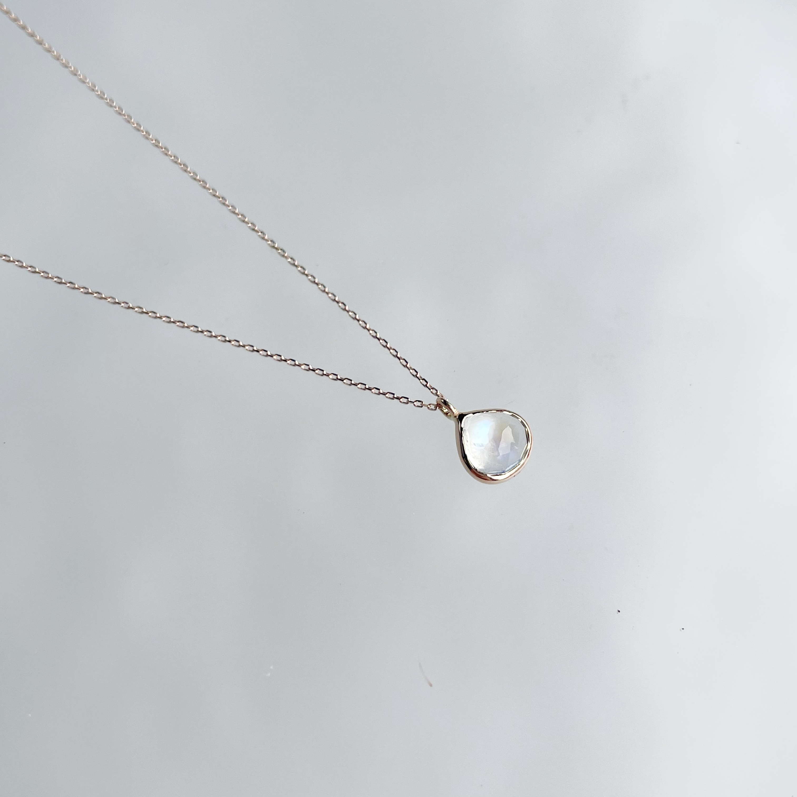 14K胖胖飯糰月光項鍊