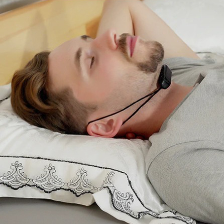 SleepMi 智能下巴止鼻鼾睡眠按摩器│僅重16g │ 自動精準檢測軒聲 │ 調整呼吸節奏 讓呼吸更順暢