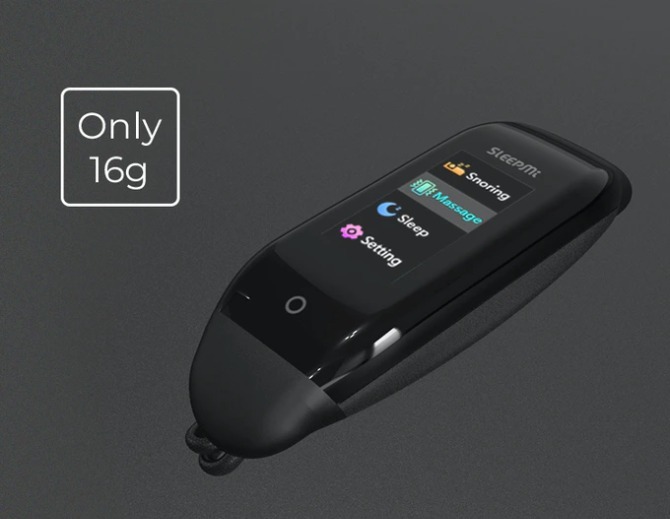 SleepMi 智能下巴止鼻鼾睡眠按摩器│僅重16g │ 自動精準檢測軒聲 │ 調整呼吸節奏 讓呼吸更順暢