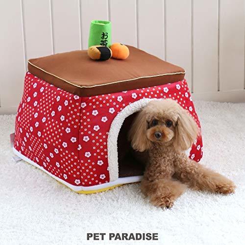 【PET PARADISE】 寵物用品-屋床 暖桌 紅 L