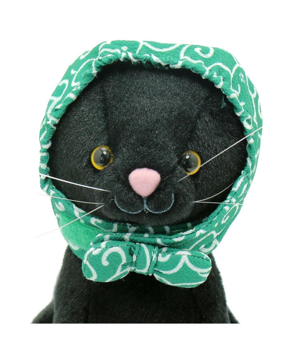 【PET PARADISE】 寵物用品-頭巾 和風 緑