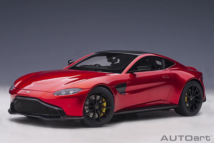 1/18 AUTOART ASTON MARTIN VANTAGE 2019 (HYPER RED) (70277)