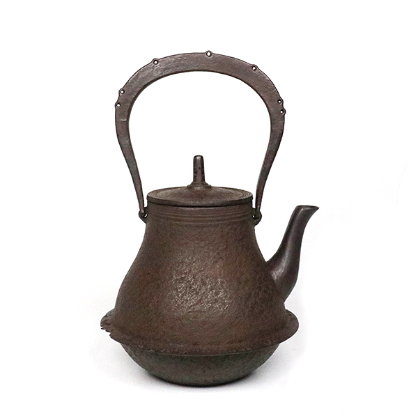 【佐藤勝久】羽根付鶴首肌 鐵壺0.8L