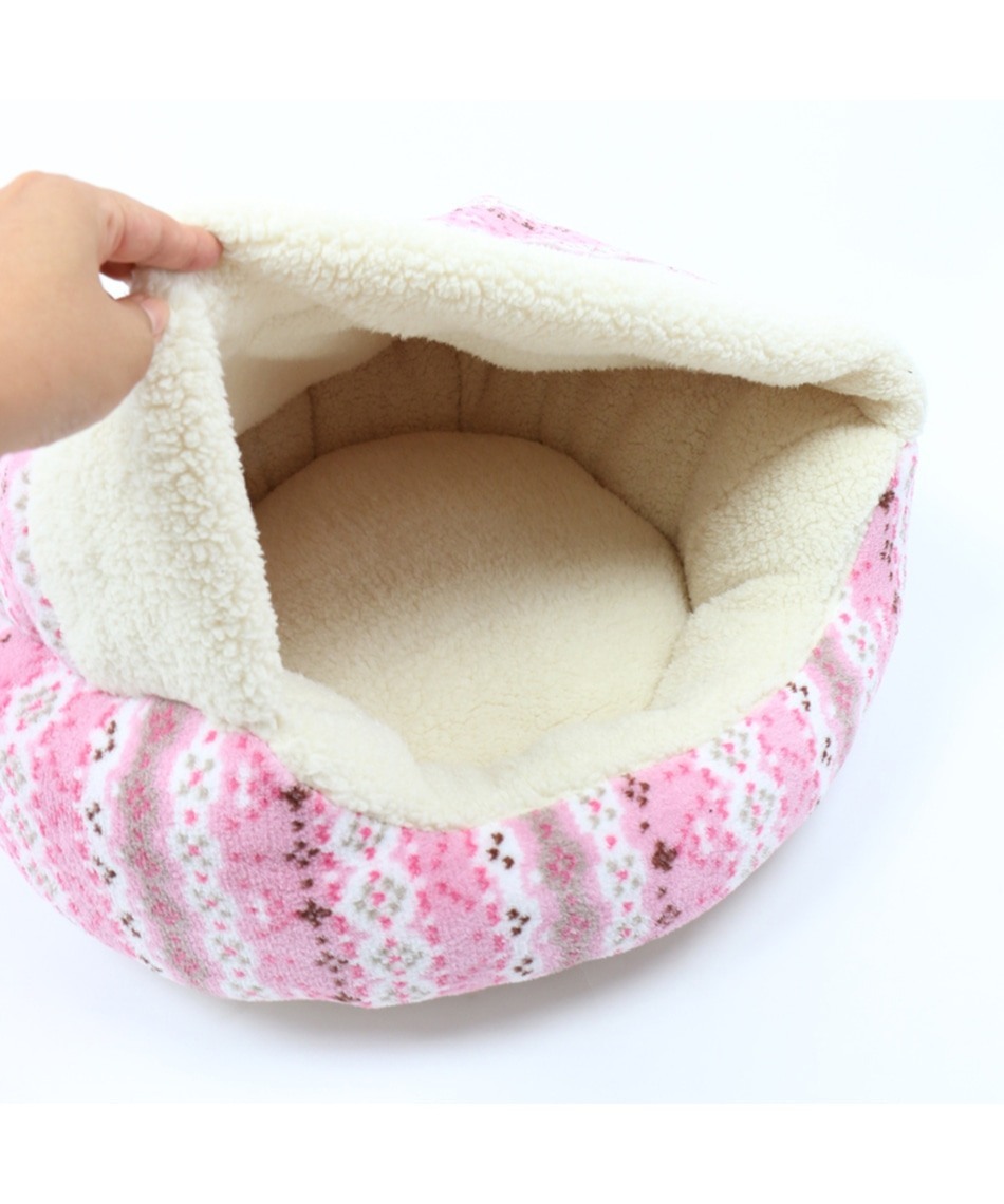 【PET PARADISE】寵物用品-睡袋 民族風 粉 S