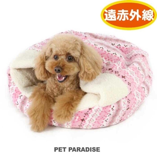【PET PARADISE】 寵物用品-睡袋 民族風 粉 M