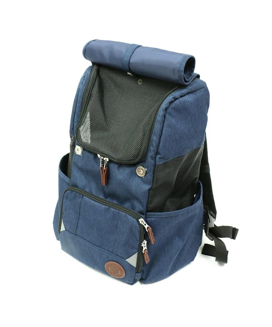 【PET PARADISE】 寵物用品-外出背包 牛仔藍 M