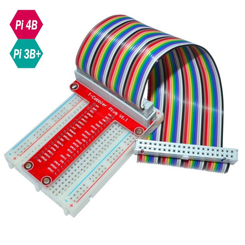 Raspberry Pi 4B 樹莓派 T型 GPIO 擴展 DIY  套件