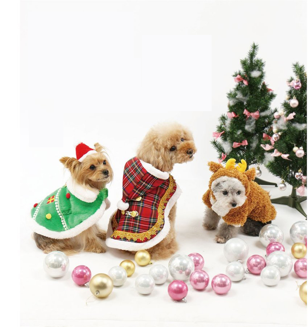 【PET PARADISE】 寵物用品-變身頭套 馴鹿 S