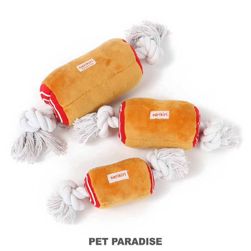 【PET PARADISE】寵物玩具-咬繩 帶骨肉S、 L、XL