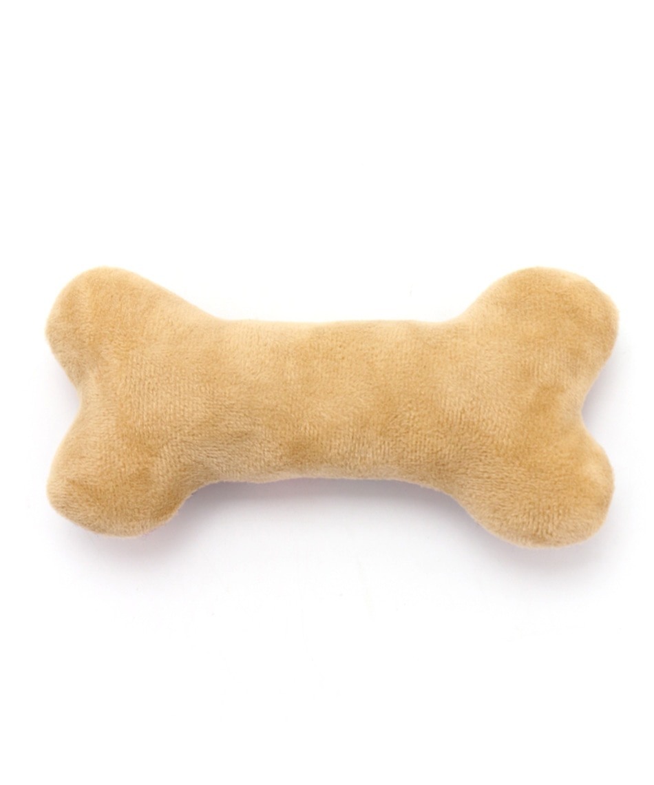 【PET PARADISE】 寵物玩具-骨頭 格紋紅黑