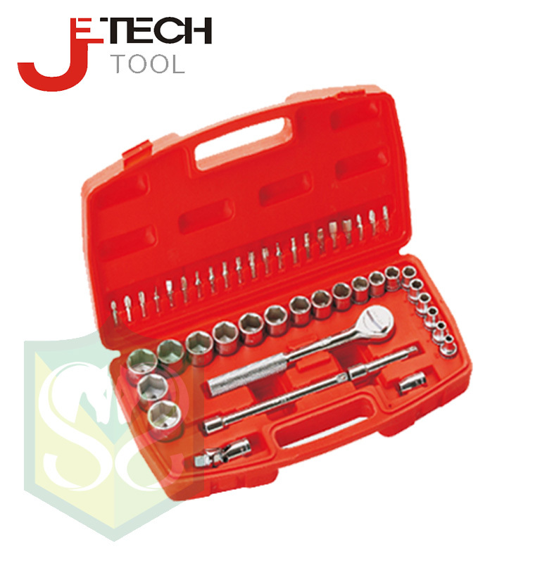 JETECH #SK3/8-46SP 3/8" 5.5-24MM 46PCS PLASTIC BOX SET