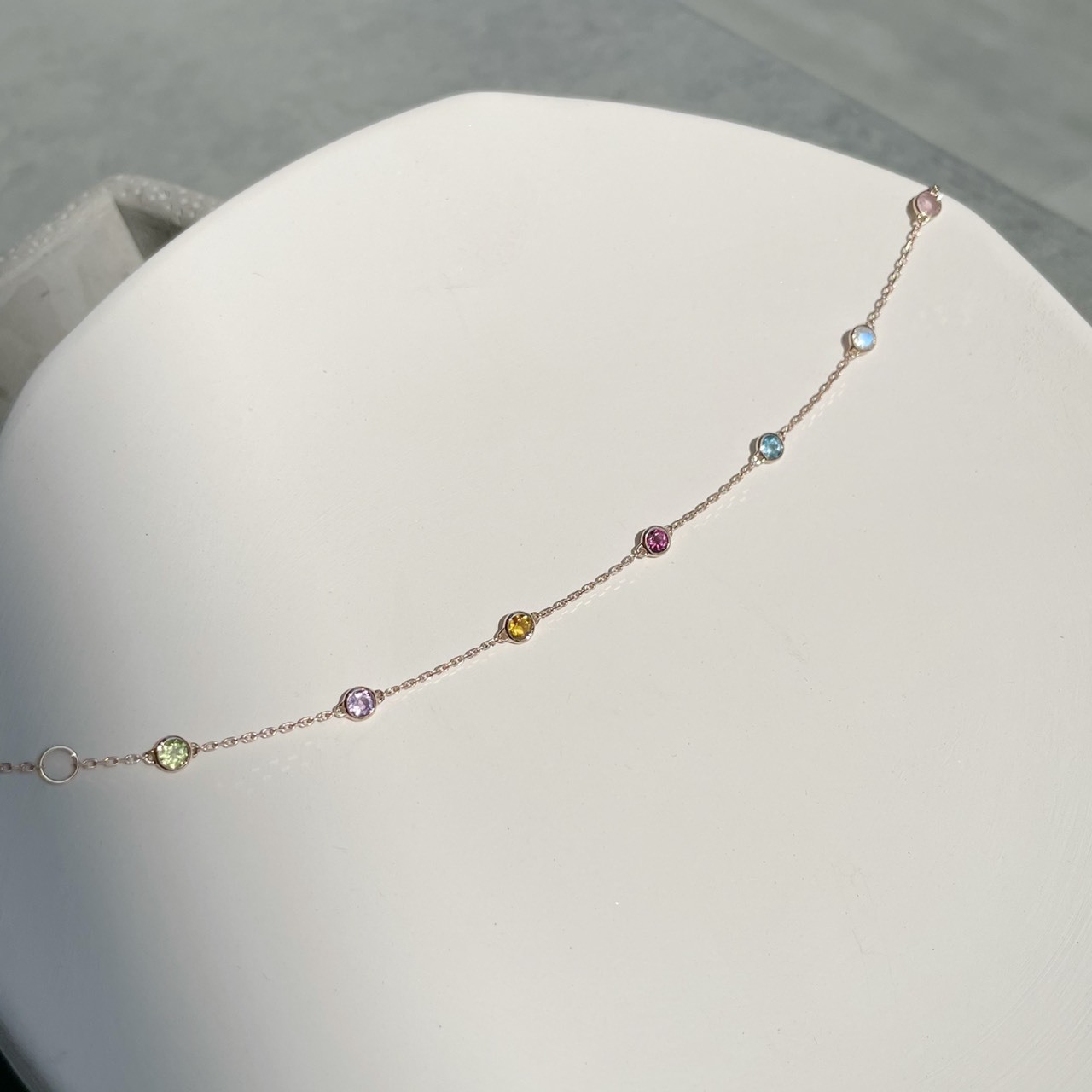 14K Bubble gum手鍊